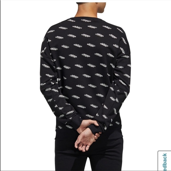 Adidas Crew Neck Long Sleeves Sweatshirt - Picture 5 of 5